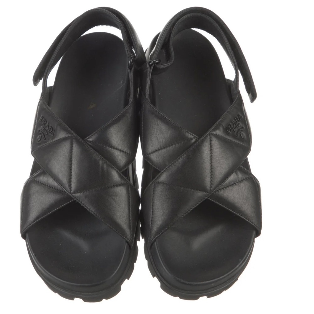 Prada Black Sandals